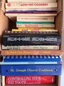 lot 3227 image: Cook books.