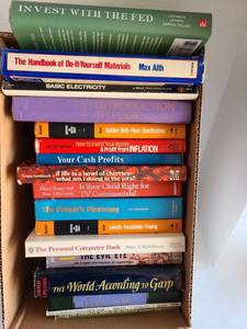 lot 3235 image: Books, including Invest with The Fed.