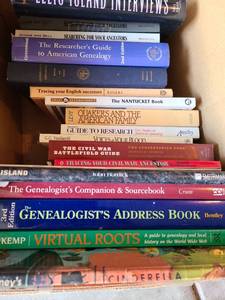 lot 3236 image: Books, including Ellis Island Interviews.