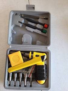 lot 3244 image: 41-Piece Screwdriver Tool Set with Storage Case