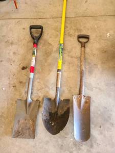lot 3619 image: Spade, shovel, sharpshooter.