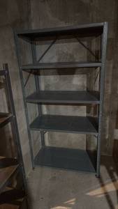 lot 4003 image: Another Metal Shelf 69x35x18