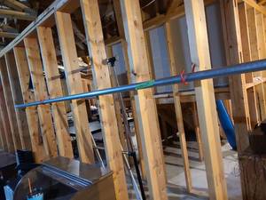 lot 4020 image: Metal pole, 10ft x 1.5in