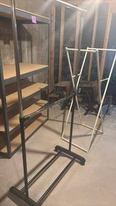 lot 4100 image: Clothes Racks