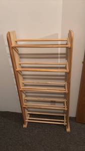 lot 4121 image: Wooden Book Shelf 48x24x8