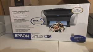 lot 4129 image: Epson Stylus C86 Inkjet Printer