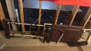 lot 4137 image: Pilates Performer Home Exercise Machine
