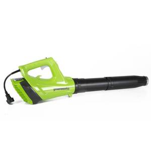 Greenworks 9-Amp 530-CFM 130-MPH Corded Electric Leaf Blower