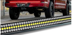Triple Row LED Tailgate Light Bar 60" Quality - Upgrade your Truck - Easily Installed
