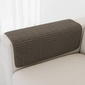 lot 50705 image: Foxdecor Couch Arm Covers Sofa Arm Cover, Arm Chair Covers Set of 2, Non-Slip Chair Arm Covers, Arm Rest Cover for Sofa, Armchair Slipcovers Couch Protector. (Chocolate 24x28 inch) - Retail $22