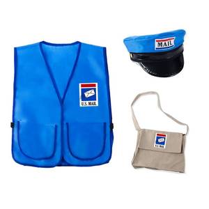 lot 50746 image: Tigerdoe Mailman Costume - Mr. Postman - Career Day Occupational Dress Up - Retail $35