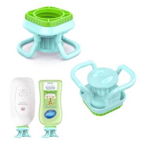 lot 41342 image: Flip Bottle Emptying Kit - 2 Pack Bottle Emptying Caps Fits Most Plastic Bottles, Lotion Bottles Caps to Get The Last Drop of Shampoos, Lotions, BPA-Free & Food-Grade, No More Wastes, 2 Caps 28mm