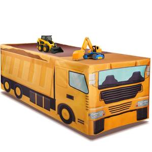 lot 41348 image: Xbaiyanr 6Ft Construction Vehicle Table Cloth,Construction Birthday Decorations for Kids Boys Party Decorations, Baby Shower Birthday Party Supplies - Retail $21