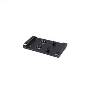 lot 41362 image: Aosruty Optics Adapter Plate Mount for Glock 19 17 MOS, Fit Holosun 407K507KEPS CarryEPSRomeoZero - Retail $16