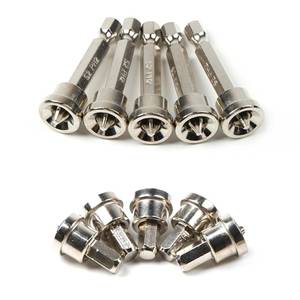 lot 58655 image: 10pcs Magnetic Drywall Screwdriver Bits Set, PH2 Hexagonal Handle, 25mm x 5 Pcs & 50mm x 5 Pcs - Retail $9