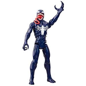 lot 58675 image: Marvel Spider-Man VenomVersus Titan Hero Series Venom Action Figure, 12-Inch Super Hero Figures & Toys for Kids Ages 4 - Retail $13