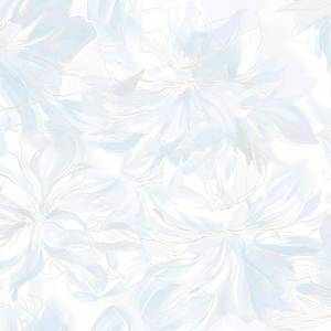 lot 58686 image: Dimoon 393x17.3 Peel and Stick Wallpaper Blue Floral Boho Cute Contact Paper Light Blue Girly White Flower Wallpaper Removable Dorm Girls Wall Paper Self Adhesive Modern Kitchen Bedroom Vinyl Roll - Retail $35