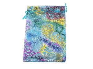 lot 58703 image: QIANHAILIZZ 100 Pack Colorful Tree Organza Jewelry Gift Pouch Candy Pouch Drawstring Wedding Favor Bags CJQ5 (turquoise, 3.5x4.7 inch) - Retail $14