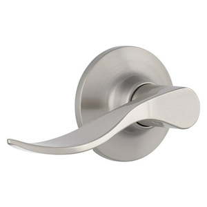 lot 26030 image: Passage Door Lever Set - Nickel