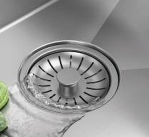 lot 26054 image: Delta Kitchen Sink Strainer Drain Assembly