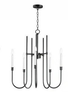 lot 26070 image: Maxim Lighting Tux 5-Light Chandelier