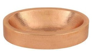 Premier 17 Inch Oval Copper Vessel Sink