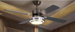 lot 26089 image: 4 Blade Ceiling Fan, (Remote Control Not Included)