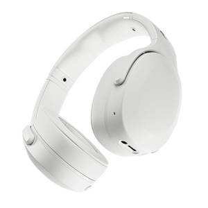 lot 3510 image: Skullcandy Crusher Evo Wireless Bluetooth Headphones with Multi-Sensory Bass, Noise Isolating Over-Ear Fit, Up to 40 Hours Battery, Microphone for iPhone Android - Bone - Retail $100