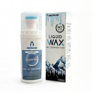 lot 3511 image: ANDYOUSKI 100ml Universal Liquid Ski & Snowboard Wax - All-Temperature, No-Iron Application, Fluorine-Free Formula - Retail $17