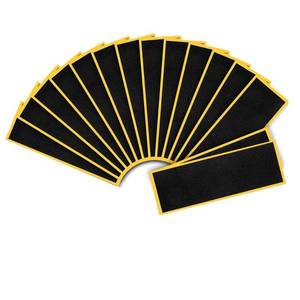 lot 3534 image: Hasefam Fingerboard Foam Grip Tape, Quality Wooden Board Strong Adhesive Foam Anti Slip Stickers Black Mini Skateboard Grips Tape 4.33x1.5inch  - Retail $7