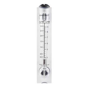 lot 3584 image: BNYZWOT LZT M-15 0.3-3GPM 1-11LPM Water Flow Meter Panel Mount Type Flowmeter - Retail $20