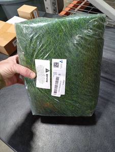 lot 3647 image: PFL Artificial Dog Grass 39.3x31.5in
