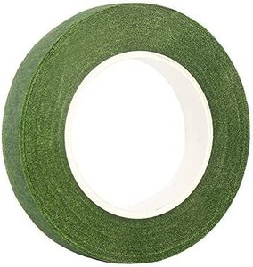 lot 3685 image: DECORA 12 Wide Dark Green Floral Tapes for Bouquet Stem Wrapping and Floral Crafts Supply - Retail $4