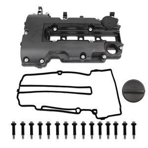 lot 3730 image: MITZONE Engine Valve Cover Compatible with 2011-2019 Chevy Cruze Sonic Volt Trax Buick Encore Cadillac ELR 1.4L Turbo Replace# 55573746 25198498 264-968 - Retail $35