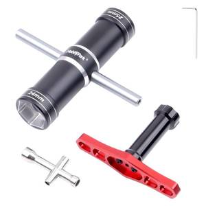 lot 3736 image: HobbyPark RC Hex Nut Driver Set 24mm 25mm 4mm 5mm 5.5mm 7mm 17mm RC Wheel Wrench for 15 18 110 112 116 118 124 Scale RC Monster Truck Buggy Car - Retail $19