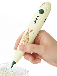 lot 3742 image: ARTDOT Wireless Vacuum Pen for Diamond Art Kit for Adults, Long-Lasting Electric Pen for Diamond Painting Accessories and Tools - Retail $26