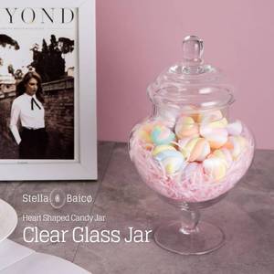 lot 3646 image: Stella Baico Small Glass Candy Jar