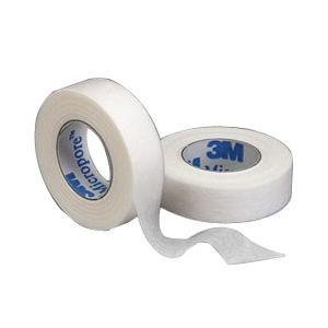 lot 3839 image: 3M Micropore Hypoallergenic Paper Surgical Tape 12 x 10 YDS - Box of 8 - Retail $8