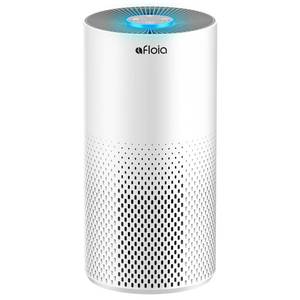 lot 3911 image: Afloia Air Purifiers for Home Bedroom Large Room Up to 1076 Ft, 3-Stage Filter Cleaner Odor Eliminator, Remove Pets Dust Dander Hair Allergy Mold Pollen Smoke Smell, Quiet 22 dB, 7 Colors Night Light NO FILTER - Retail $70
