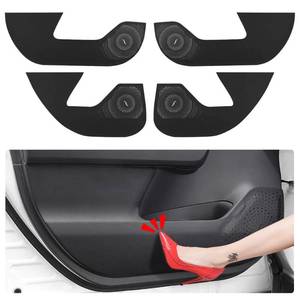 lot 3913 image: LUNQIN Car Door Anti Kick Pad for Toyota RAV4 2019 2020 2021 2022 2023 2024 2025 Accessories Protector Mat Dirty Collision Stickers Inner Decorative Not for 2026 - Retail $33