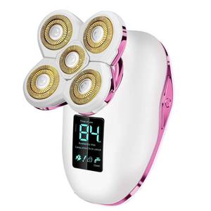 lot 3962 image: Electric Razors for Women Legs-5D Magnetic Detachable Head Flawless Razor-IPX7 Waterproof Wet Dry Cordless Trimmer-USB Rechargeable Travel Kit - Retail $25
