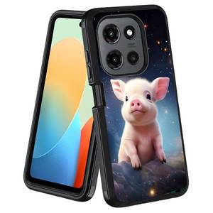 lot 3984 image: stmedazm for Moto G Power 5G 2025 Case, Military Grade Heavy Duty 3-Layer Dustproof Shockproof Full-Body Protective Phone Case for Motorola Moto G Power 5G 2025, Cute Pig Baby - Retail $14