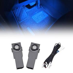 lot 3986 image: HIGH FLYING for Toyota RAV4 2019-2025 Car Accessories Under Dash Footwell Ambient LED Light Atmosphere Interior Light 1 Kit (Blue Lighted) - Retail $26