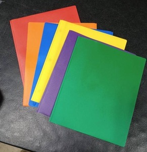 lot 4028 image: 6pk Pocket Folders