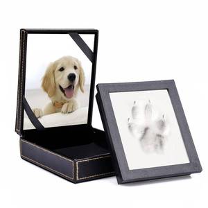 lot 4136 image: PCS Paw Print Kit, Dog Paw Print Kit Keepsake, Paw Print Mold for Dogs and Cats, Clay Paw Print Kit for Dogs - Retail $17