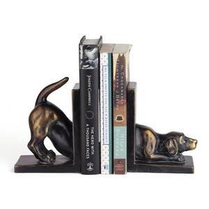lot 4171 image: Danya B. DS782 Unique Decorative Animal Shelf Decor - Labrador Dog Bookend Set - Retail $46