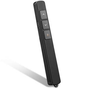 lot 4179 image: Kinizuxi Presentation Clicker for PowerPoint Remote with Lanyard,100M Wireless Presenter Remote PPT PowerPoint Clicker,2.4GHz Presentation Pointer Slide Advancer for Mac Computer Laptop - Retail $9