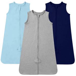 lot 4199 image: TotAha Sleep Sack 6-12 months, Buttery Soft Swaddle Transition Wearable Blanket Baby Sleeping Bag for Girl Boy,3 Pack 0.5 TOG - Retail $20