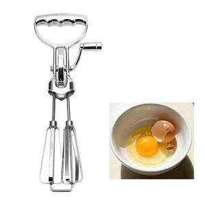 lot 4222 image: LXFNDZW 12 Manual Egg Beater Efficient hand crank egg beater for whipping cream, eggs, and batter. - Retail $18