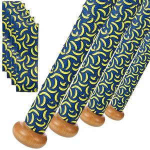 lot 4255 image: Simgoing 4 Pack Baseball & Softball Bat Grip Tape, 1.1 mm Ice Cream Drip Bat Grip Tape All-Weather Performance, Adjustable & Non-Slip Multi-Sport Handles for Baseball Team Gifts (Yellow,Banana) - Retail $15